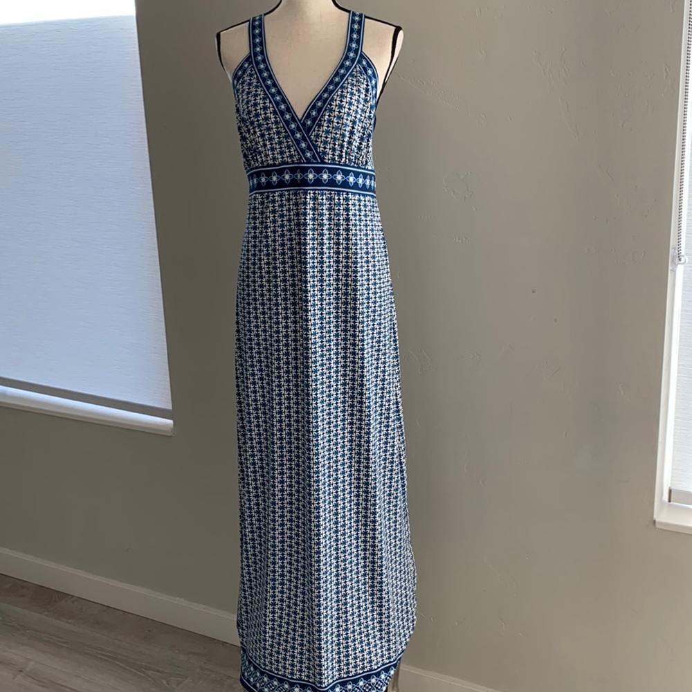 Max Studio EUC Blue Print Maxi
